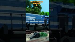 Indian Railways Model Train  HO Scale Model Train  train video shorts indianrailways trainvideo [upl. by Sweatt]