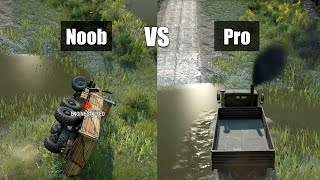 Snowrunner Pro vs Noob [upl. by Davy129]