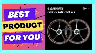 ELITEWHEELS Gravel Five Spoke Carbon Wheels Ratchet System Center Lock Hub [upl. by Enenaj]