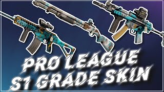 PRO LEAGUE S1 GRADE SKIN IN GAME SHOWCASE [upl. by Ashbaugh]