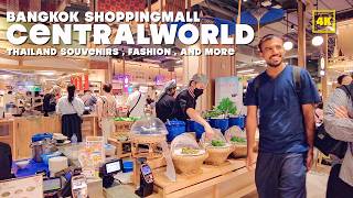 CENTRALWORLD  Shopping mall in BangkokSouvenirs amp Fashion [upl. by Ameer]