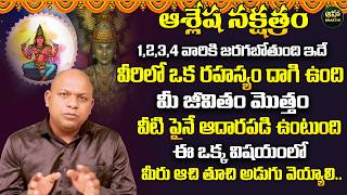 ఆశ్లేష నక్షత్రం  Aslesha Nakshatra Secrets  Ashlesha Nakshatra 2024 in telugu  Surya Shaker [upl. by Enram62]