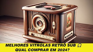 Vitrolas Retrô USB O Guia Definitivo para Reviver seus Vinis com Estilo e Tecnologia [upl. by Ayam]