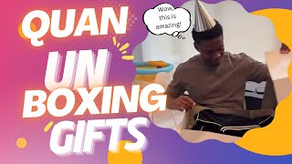 QUANS EPIC BIRTHDAY UNBOXING SURPRISES GALORE [upl. by Welton]