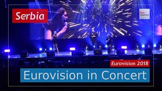 Serbia Eurovision 2018 Live Sanja Ilić amp Balkanika  Nova Deca  EiC [upl. by Reede]