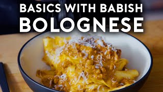 Bolognese  Basics with Babish [upl. by Aillemac958]