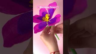 Blooming flower🌸 DIY✨ [upl. by Roderica]