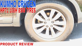 ✅ Kumho Crugen HP71 25560R18 108H BSW Tires 🔴 [upl. by Nile56]