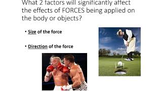 Miss Ireland A Level PE  Biomechanics Lesson 2  Force [upl. by Cummine62]