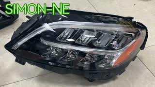 Mercedes W205 Headlamp test shipmentWelcome to orderautomobile testingmercedesbenz [upl. by Enialehs470]