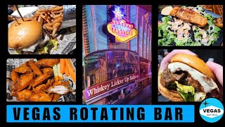 VEGAS Rotating Bar Restaurant On Fremont Street [upl. by Gibeon]