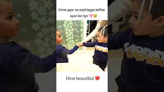 Zaid ne khilai ayan ko toffe armaanmalik payalmalik zaidmalik malikkids shorts viral brother [upl. by Furgeson844]