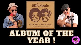 SILK SONIC has Album of the Year REACTION  Top Back Podcast [upl. by Bartolome]