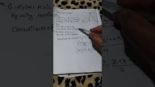 how to find centroid of triangle centroid of triangle [upl. by Lainahtan]