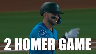 Connor Norby Hits 2 2Run Home Runs vs Phillies [upl. by Eislek928]