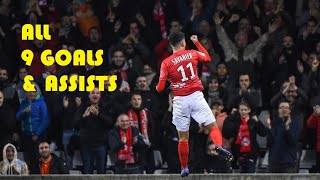 Teji Savanier  All 9 Goals amp Assists  20182019 [upl. by Chapel]