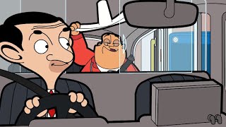 Taxi Bean  Mr Bean animated season 2  Funny Clips  Mr Bean World [upl. by Aihtennek]