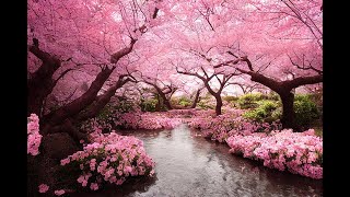 Scenes of Sakura Cherry Blossom Season in Japan [upl. by Nudnarb]