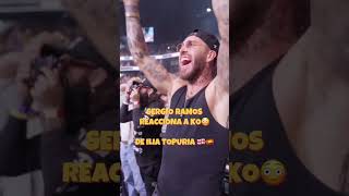 KO de ILIA TOPURIA a MAX HOLLOWAY reacción de SERGIO RAMOS mma ufc iliatopuria holloway [upl. by Gerrit]