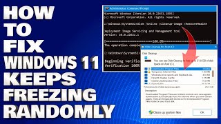 How To Fix Windows 11 Keeps Freezing Randomly Solution [upl. by Ellata324]