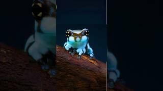 Amazon Milk Frog  Facts About Frog l didyouknowfacts animalcuriosities animalshorts [upl. by Ayahs928]