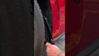 Rear Jaeger Brothers Jflap install on 2024 Mustang s650 mustang paintprotection satisfying diy [upl. by Anitan285]