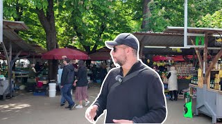 BAUERNMARKT und ALTSTADT in Pula  Kroatien 🇭🇷 [upl. by Annoval]