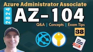 EP38 Master the AZ104 Exam Sample Questions Key Concepts amp Expert Tip [upl. by Rap]