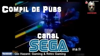 Compil de pubs SEGA Megadrive amp Bonus Canal SEGA [upl. by Aisemaj]