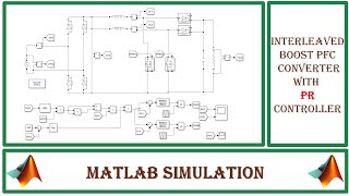 INTERLEAVED BOOST PFC CONVERTER WITH PR CONTROLLER  MATLAB SIMULATION  TECH SIMULATOR [upl. by Sairtemed239]