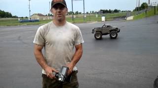 rc 14 scale silverado parking lot test run [upl. by Valenka]