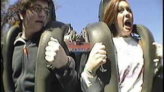 Girl Passes out on rollercoaster MUST WATCH [upl. by Lerak]