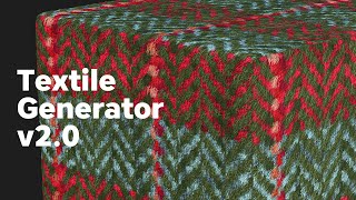 Outgang Textile Generator 20  Reinventing CG Textiles [upl. by Alenoel392]