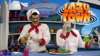 The Great Cooking Bake Off  Lazy Town [upl. by Josias682]