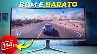 TOP 7 Monitores GAMER BARATO Custo Beneficio 2024 até 144hz  Curvo Ultrawide e 4K [upl. by Chevalier]