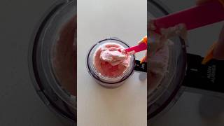 ASMR STRAWBERRY SORBET asmr ninja ninjakitchen kitchen kitchengadgets ninjacreami [upl. by Pelletier]