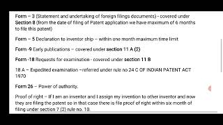 Lecture 2  Patent agent exam 2025 Documents of submission Important forms for Patent agent exam [upl. by Pang539]