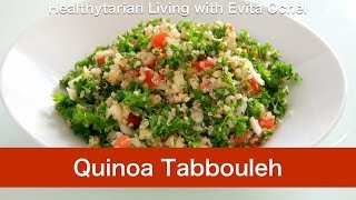 Quinoa Tabbouleh Dish  Nutrition Recipe amp Tips [upl. by Malia187]