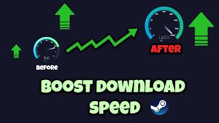 Tutorial Boost Your Download Speed on Steam [upl. by Jelene147]