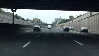 Décarie Expressway Autoroute 15 Exits 70 to 63 southbound [upl. by Krell809]