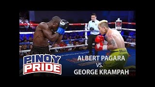 Pinoy Pride 45 Albert Pagara vs George Krampah [upl. by Noivart]