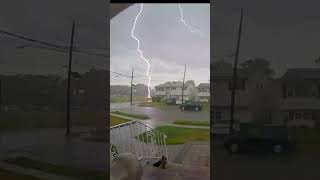 Man struck by lightning revived in New Jersey [upl. by Erdnoed178]