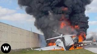 Shocking Catastrophic Plane Crashes Filmed Seconds Before Disaster  What went wrong [upl. by Sitnerp]