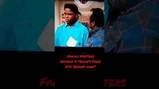 Family Matters Episode 5 quotEddies Fake Report Cardquot [upl. by Aldric]