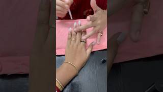 Nail extensions 💅🏻 nailextension gelnailextension stepbystep viralshort funny naileasy [upl. by Irreg329]