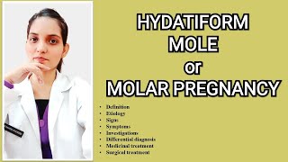 HYDATIDIFORM MOLEOBSTETRICS EXPLAINED WITH NOTESMOLAR PREGNANCY Dr Deeksha [upl. by Assirem]