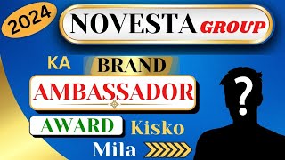 AMBASSADOR AWARD NOVESTA GROUP 2024 [upl. by Astiram]