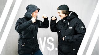 500€ Peak Performance SkiJacke VS 200€ DOPE Jacket  Hochwertig vs Günstig  Teil 1 [upl. by Jakie819]