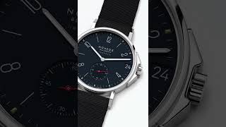 Nomos Glashutte Ahoi neomatik 38 date Atlantic [upl. by Okuy]