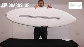 Sharp Eye Modern 25 Fusion E2 Surfboard Review [upl. by Etz290]